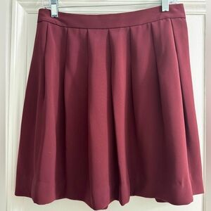 J. Crew Pleated Skirt